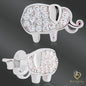 Sterling Silver Elephant Studs – Gentle Strength with Comfortable Butterfly Fastening
