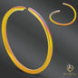 316L Surgical Steel Plain Seamless Nose Hoop Twist to Open 21g Thickness