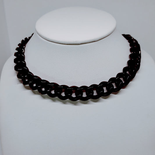 Bold Black Miami Cuban Chain – 13mm Stainless Steel Statement Necklace