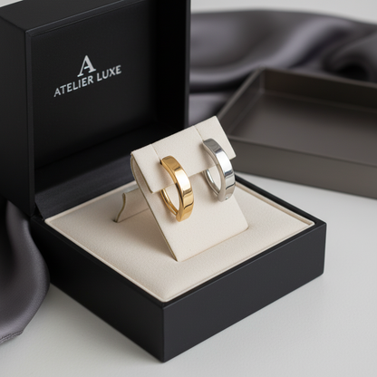 High Quality Precision All 316L  Surgical Steel Hinged Belly Button Ring 14g - 10mm