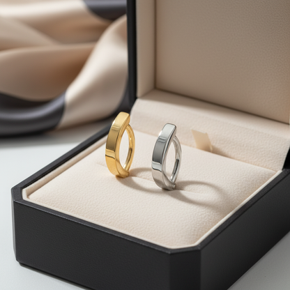 High Quality Precision All 316L  Surgical Steel Hinged Belly Button Ring 14g - 10mm